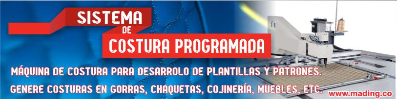 Máquina costura programada