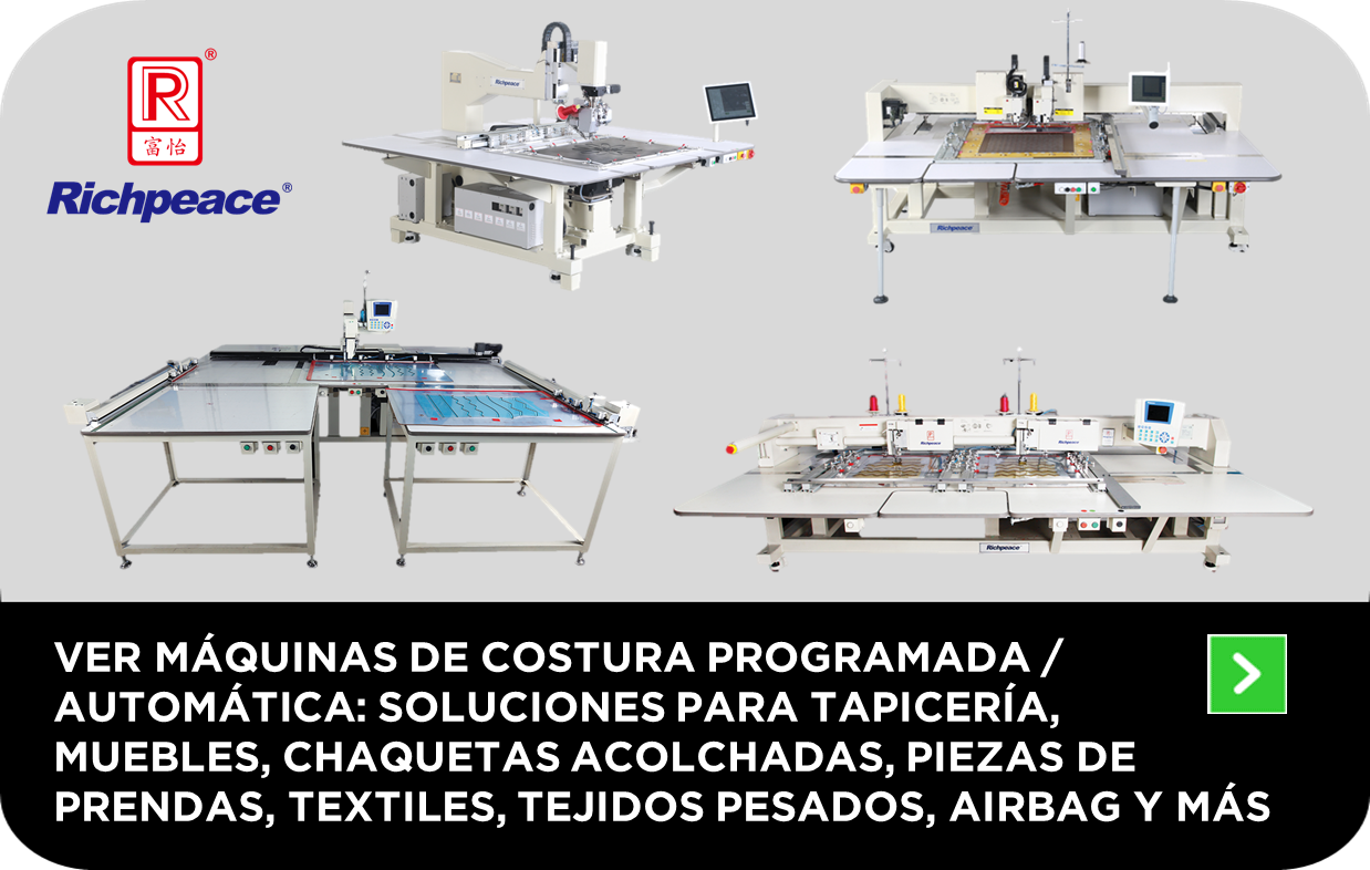 Clic aquí para ver máquinas de costura programada Richpeace